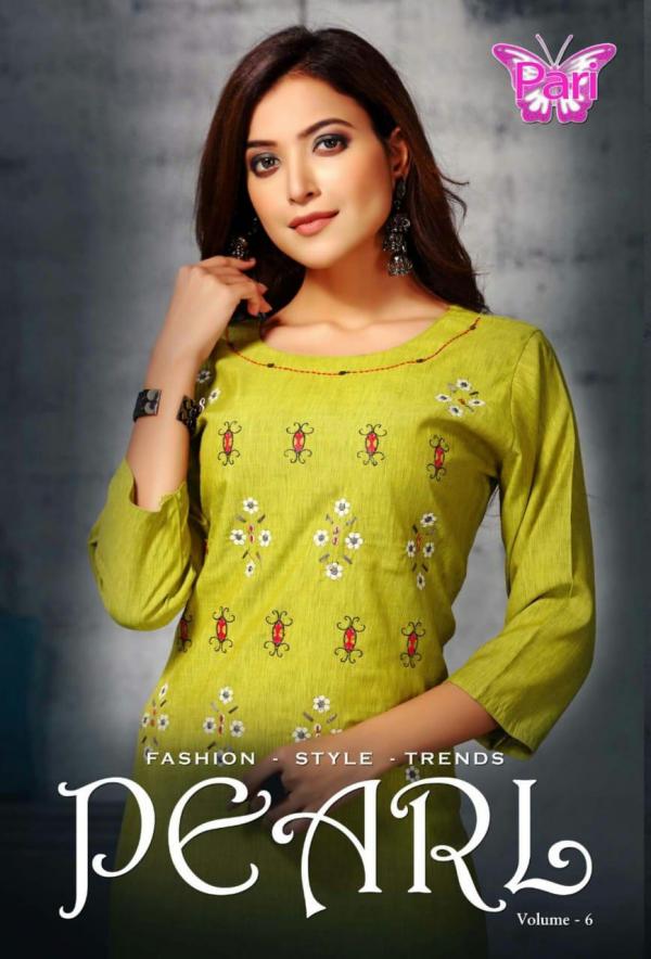 Pari Pearl 6 Heavy Rayon Designer Kurti Collection